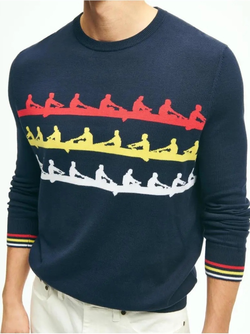 Brooks brothers rowing sweater